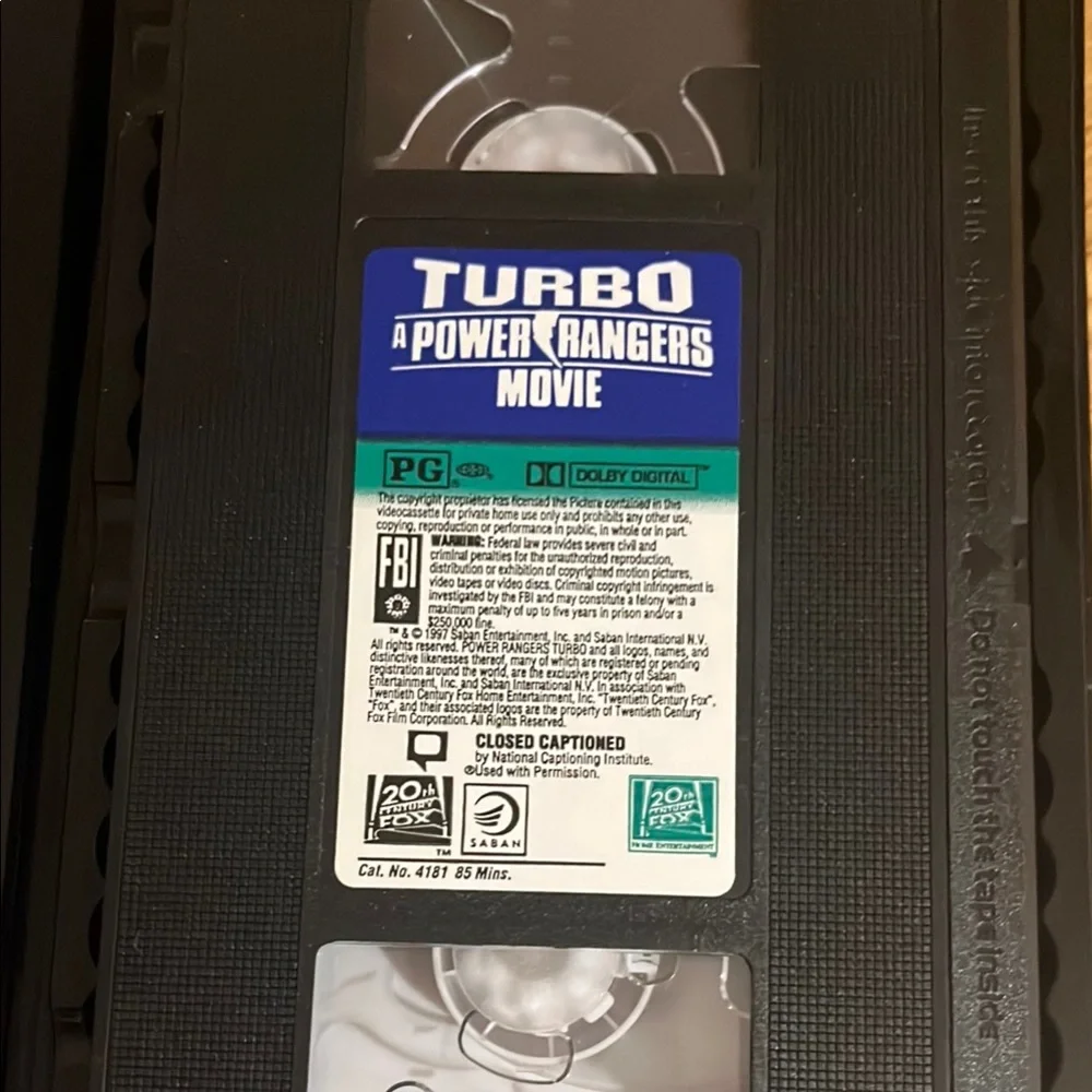 Power Rangers VHS - Picture 4 of 4